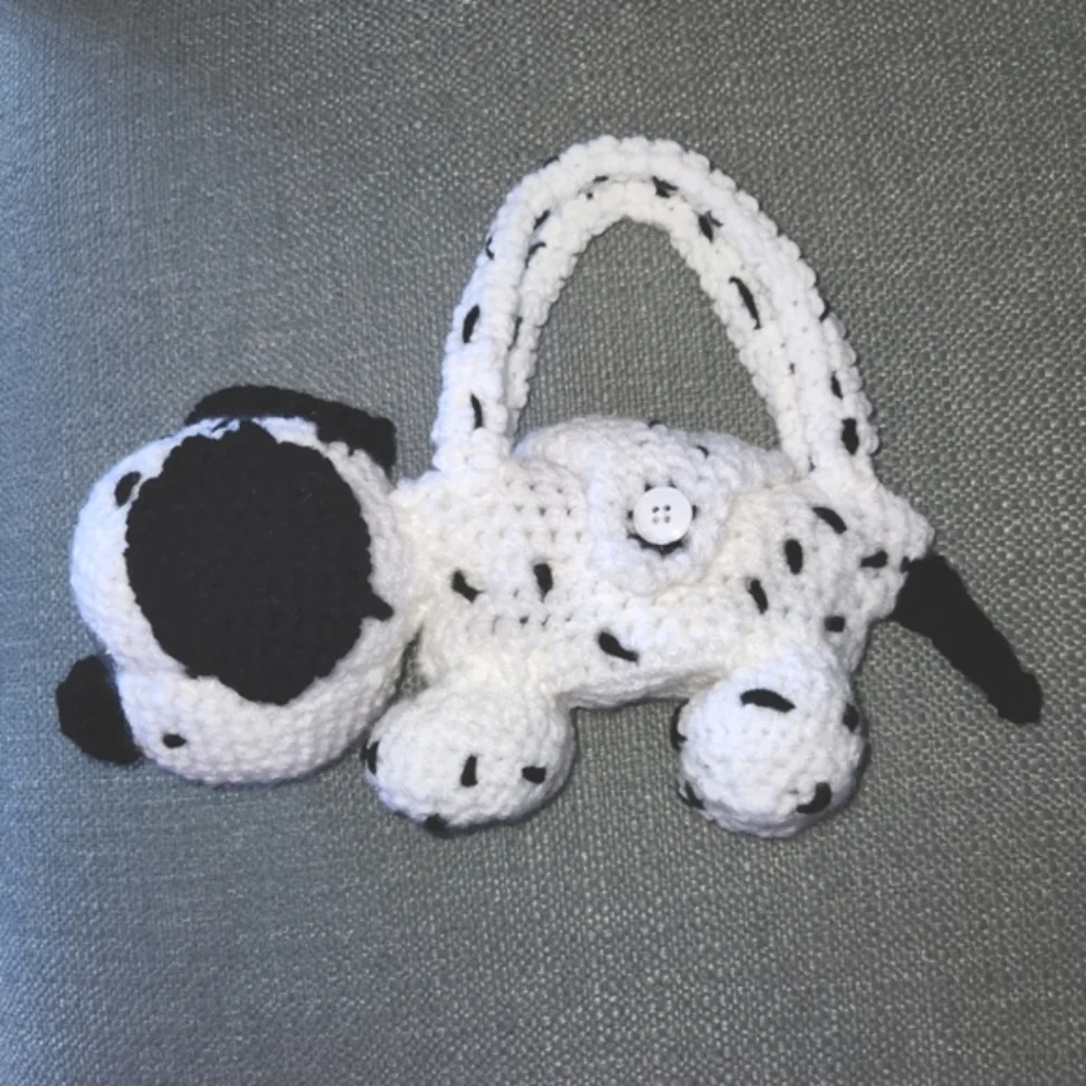 Dalmation Puppy New Toy Hand Crocheted